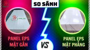so sánh panel eps mặt gân và mặt phẳng