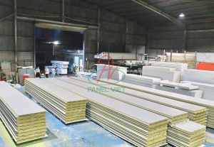 Cấu tạo mái panel rockwool